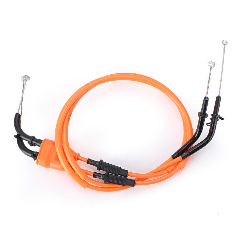 Fit for Kawasaki ZX10R 2011 - 2015 2pcs Throttle Cable Wire Line Piece UK