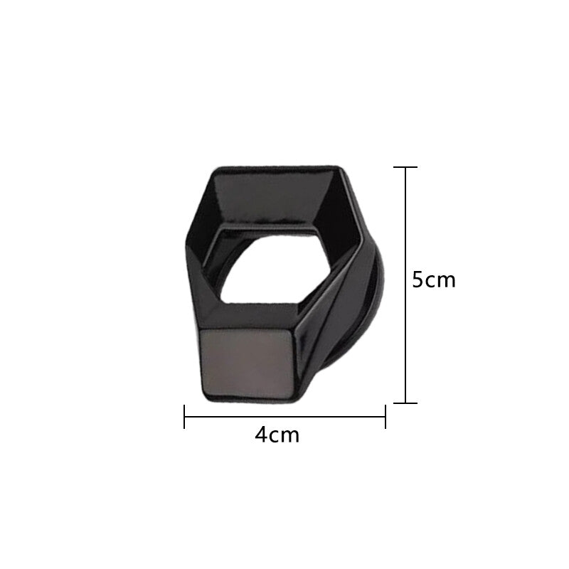 1PC Black Car Engine Start Stop Push Button Switch Cover Trim Accessories