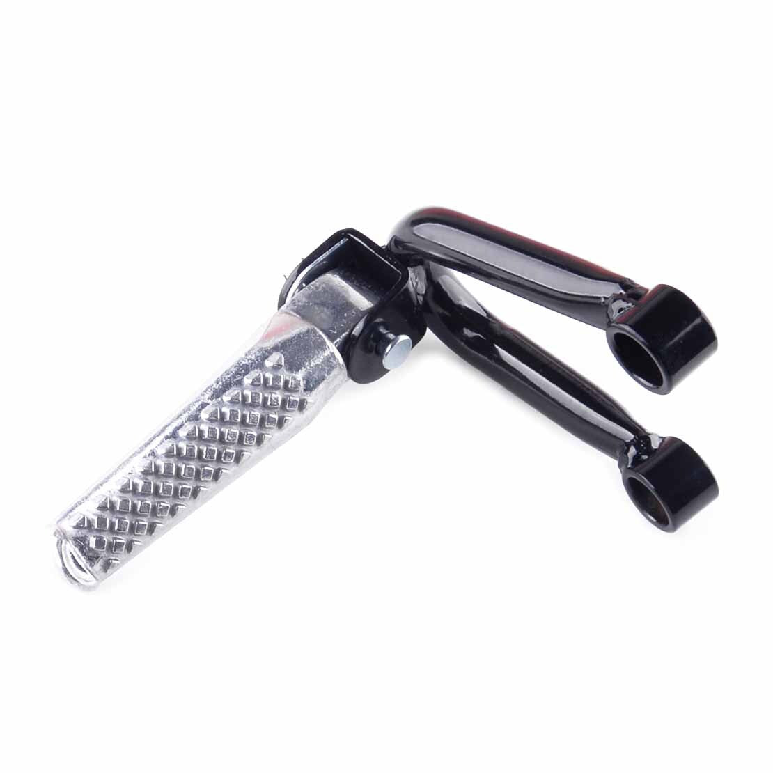 + R Motorcycle Side Stand Set Rear Passenger Foot Pegs Pedal Bracket Refit v