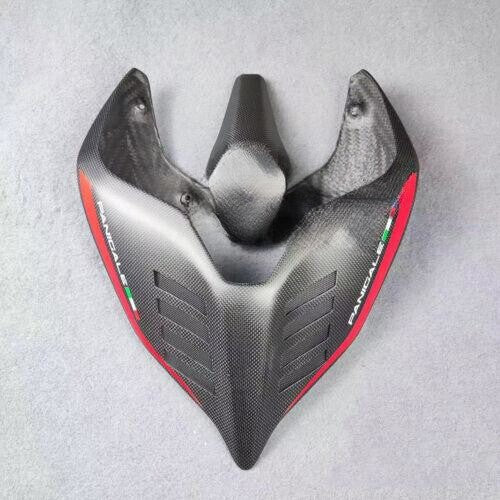 100%Carbon for Ducati V4/S/R V2 Rear Hump Cover Fiber Rear for Seat Tail Fairing 18+
