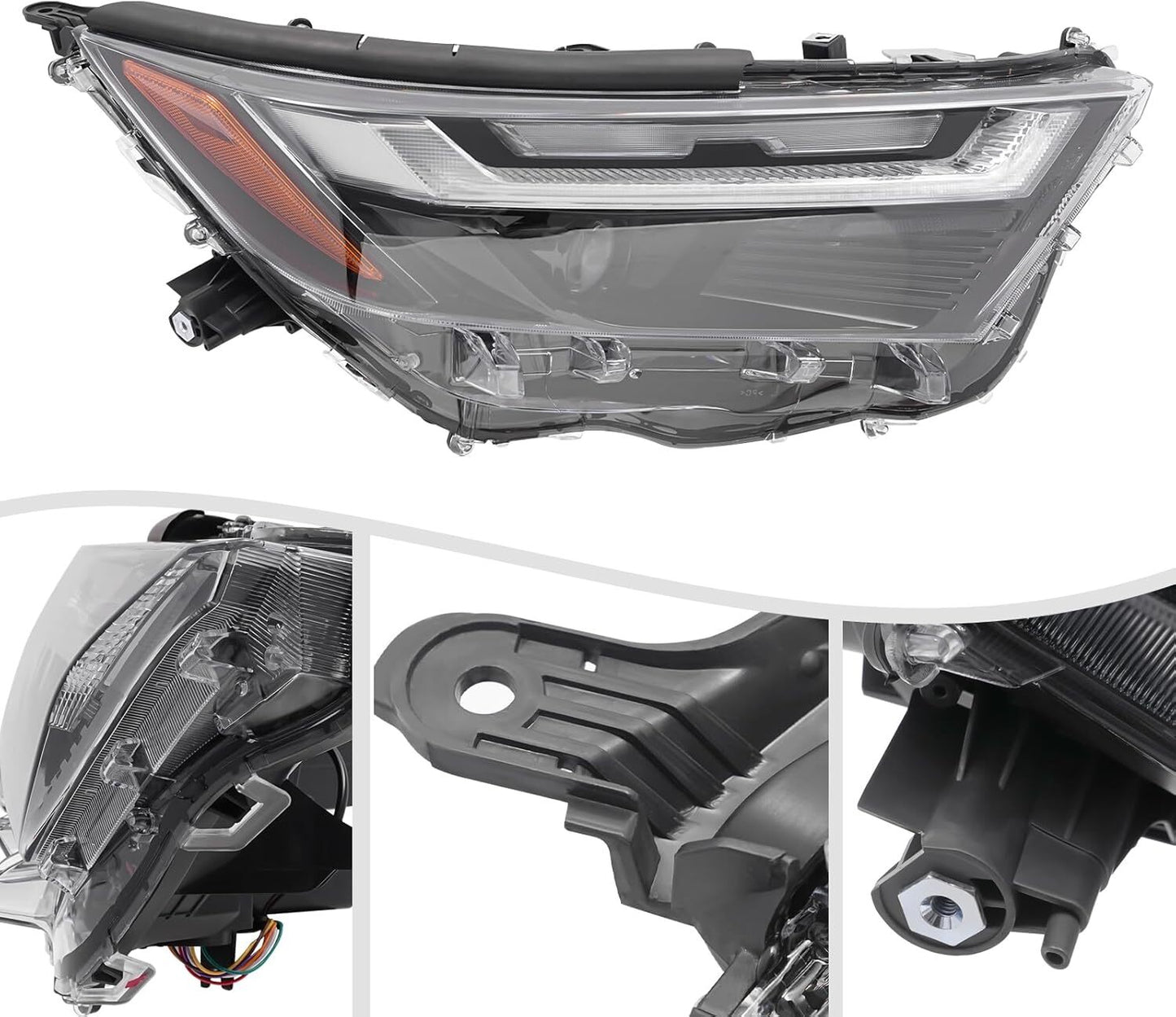 Headlights for 2022, 2023, and 2024 for Toyota RAV4, full LED, left-hand drive, LH 81500R360