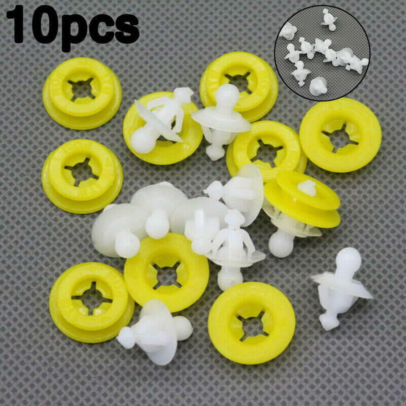 10PCS Replacement Fender Liner Retainer Clips Fasteners for Volvo C30 2008-2013