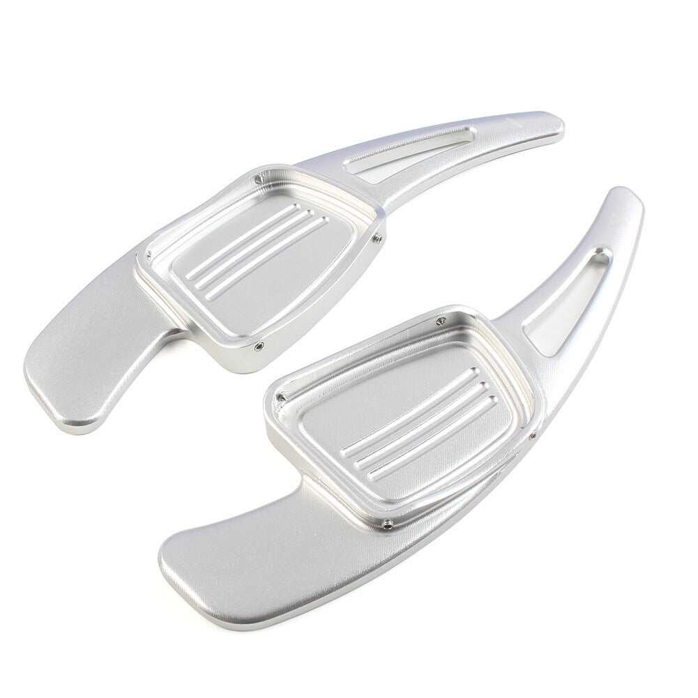 Silver Steering Wheel Paddle Shifter Fit for Audi A3 A4L A5 A6L S3 S4 Q2 Q5L Q7 TTS