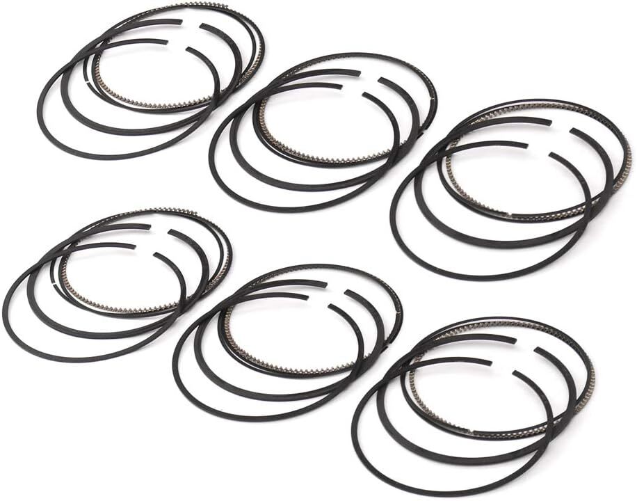 for Volvo S80 XC60 XC70 XC90 T6 B6324S B6324S5 6pcs Piston Rings Set STD 3.2L