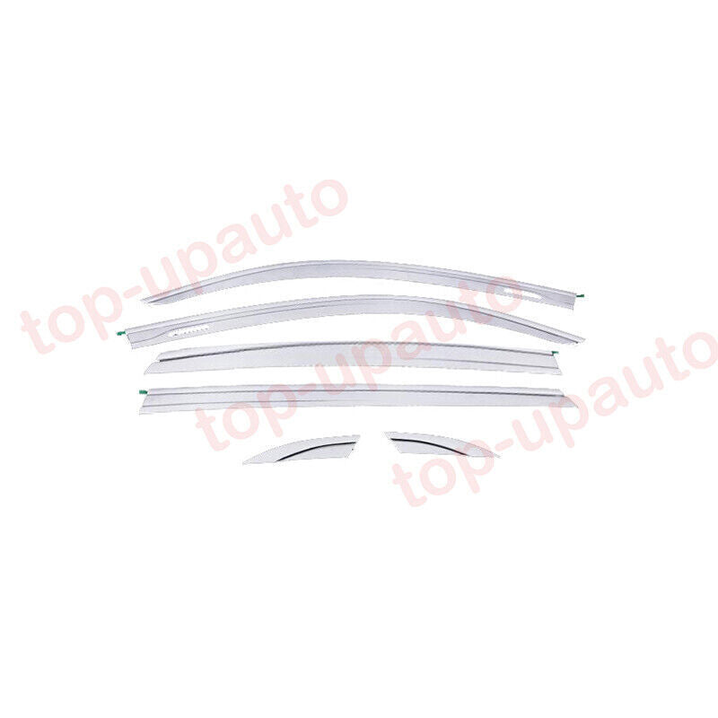 for Buick Regal 2018-2021 silver Window Wind Visors Rain Guard Vent Deflectors