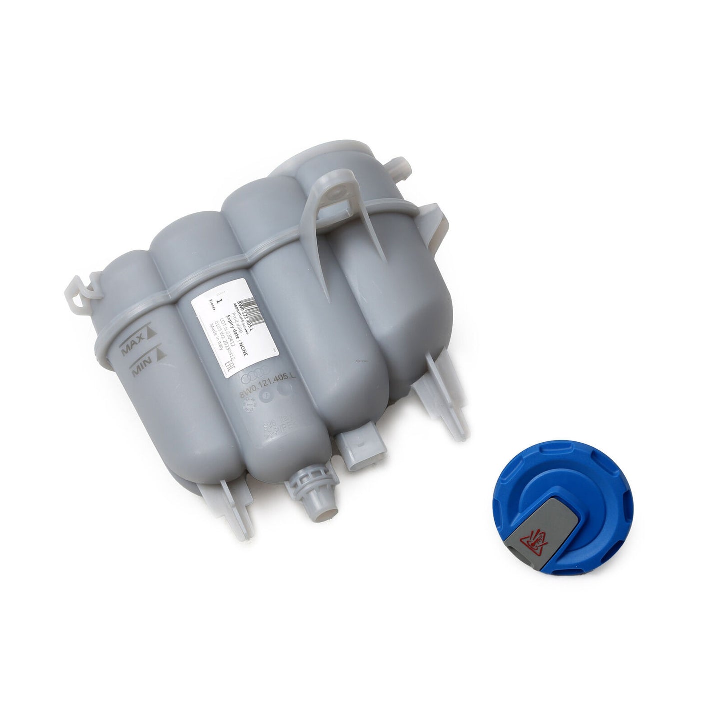 New ENGINE COOLANT TANK & Cap Kit Fit For 2015- Now for AUDI for A4 B9/ for A6 C8 2.0 T Q
