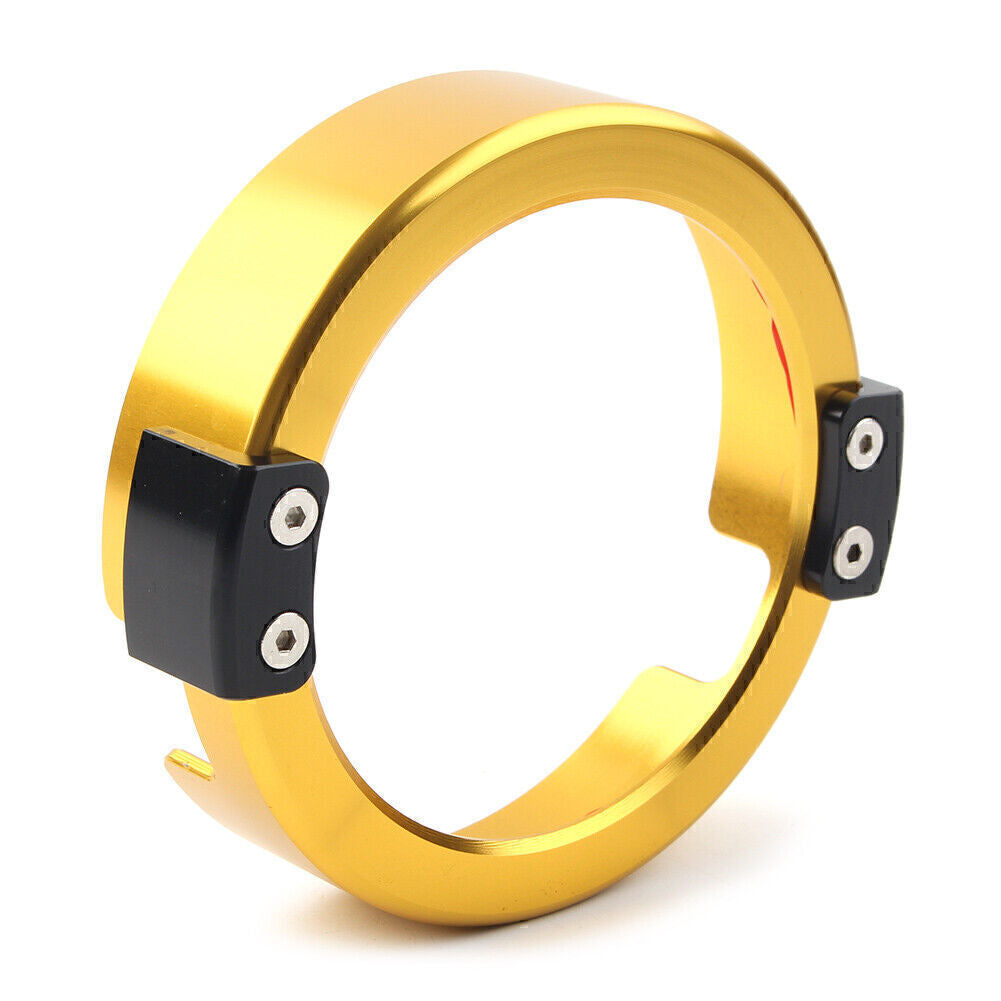 Front Speedometer Gauge Meter Ring Cover for Honda REBEL CMX300 2021 Gold+Black
