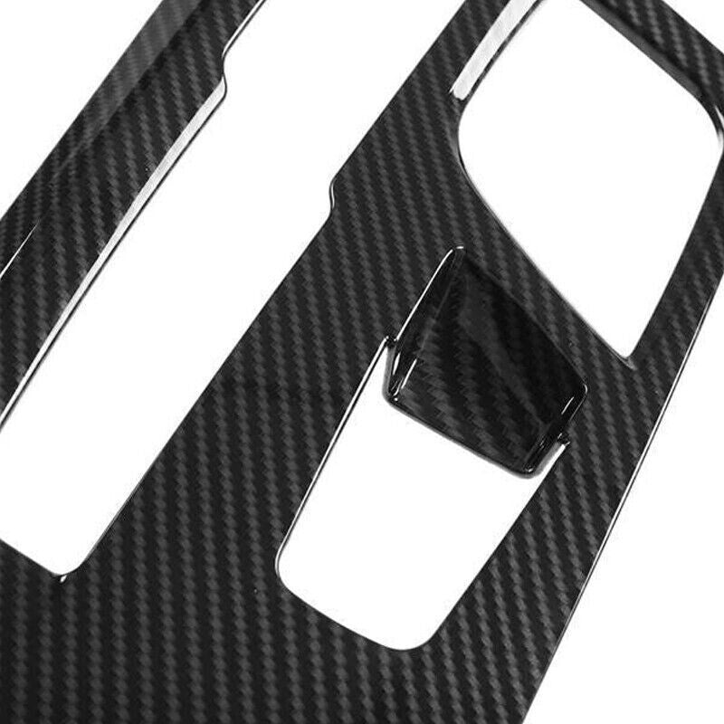 ABS Carbon Look for 5 G30 Central Gear Shift Panel Cover Trim 18-21 n