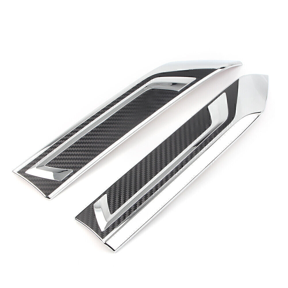 Chrome Front Center Mesh Grille Cover Radiator Trim Fit for Toyota Rav4 2019 2020
