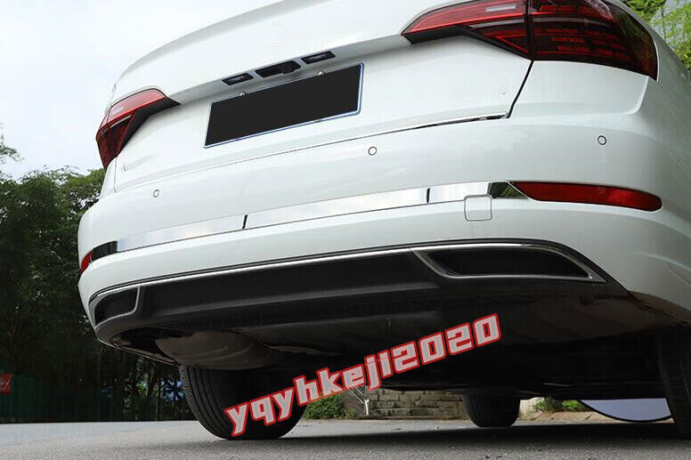 Stainless Rear Bumper Lip lower Cover Strip Trim for Jetta 2019-2021 n