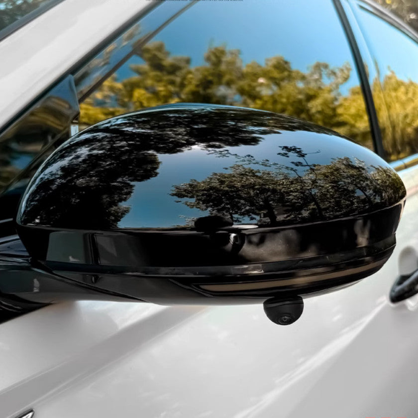 For Altima 2019-2024 Bright Black Side Mirrors Rearview Trim Cover 2PCS v