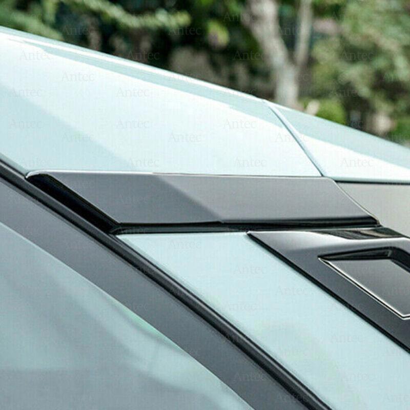 for Toyota RAV4 19-23 Gloss Black C-Pillar Posts Side Door Window Panel Cover 2X