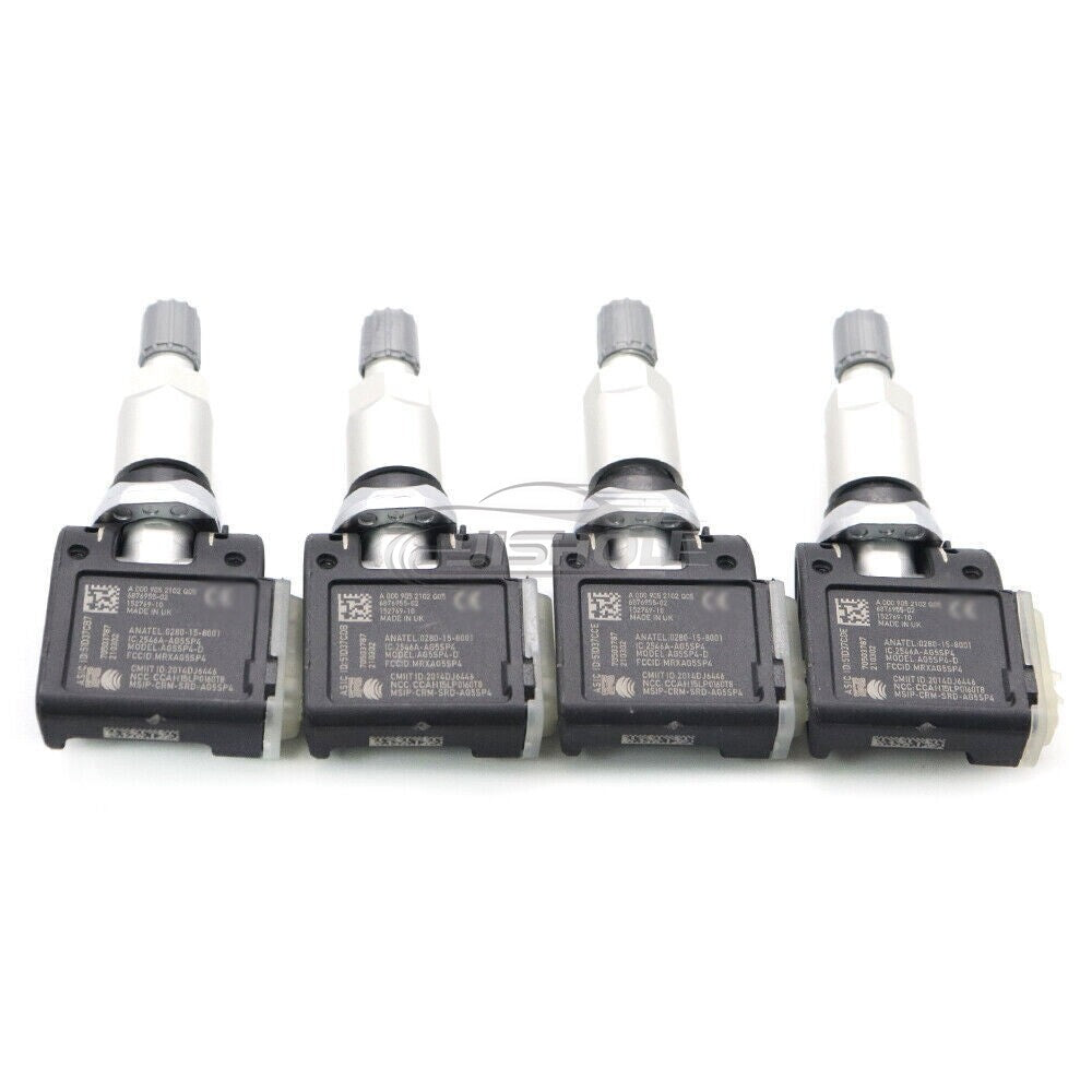 A0009052102 4PCS TPMS Tire Pressure Sensor for Mercedes-Benz E400 E63 GT63 E300