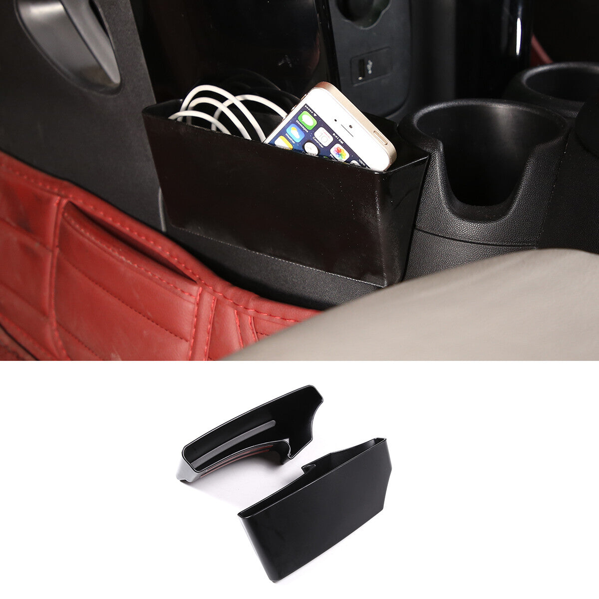 ABS oak grain interior door panel cover decoration suitable for Tundra/Sequoia 2022-2023- v