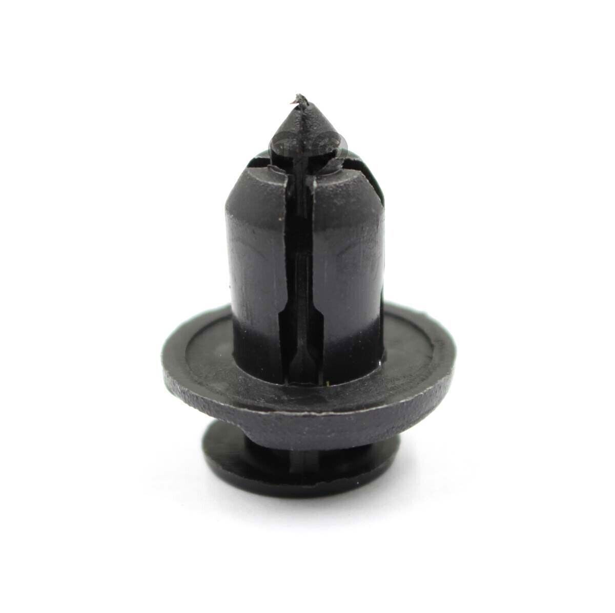 100PCS 10mm Bumper Clips Hood Fender Push Rivets Retainer Fasteners for Honda