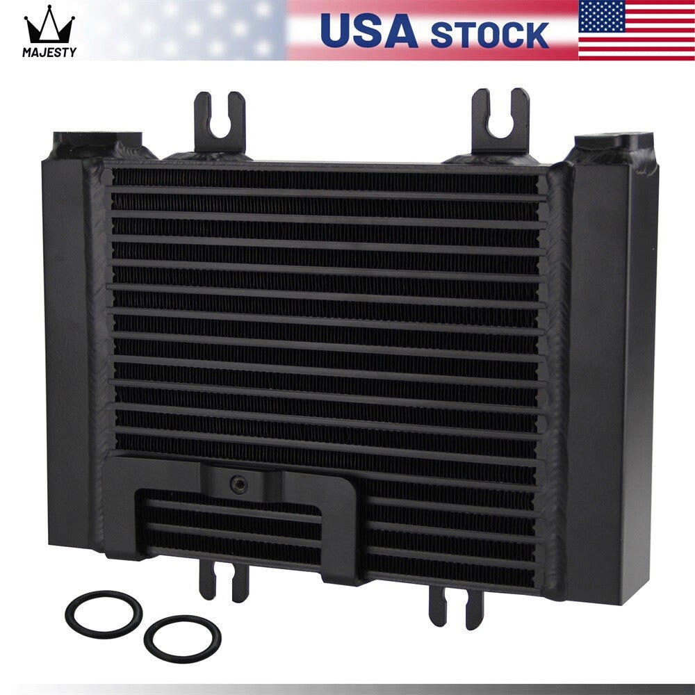 Upgrade Aluminum Oil Cooler Drop-in Fitment for 2009-2019 for Nissan R35 GT-R Black