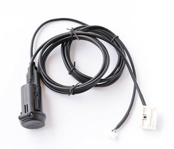 Interface Cable cigarette light Retrofit aux for PEUGEOT 107 207 307 407 607 RD4 v