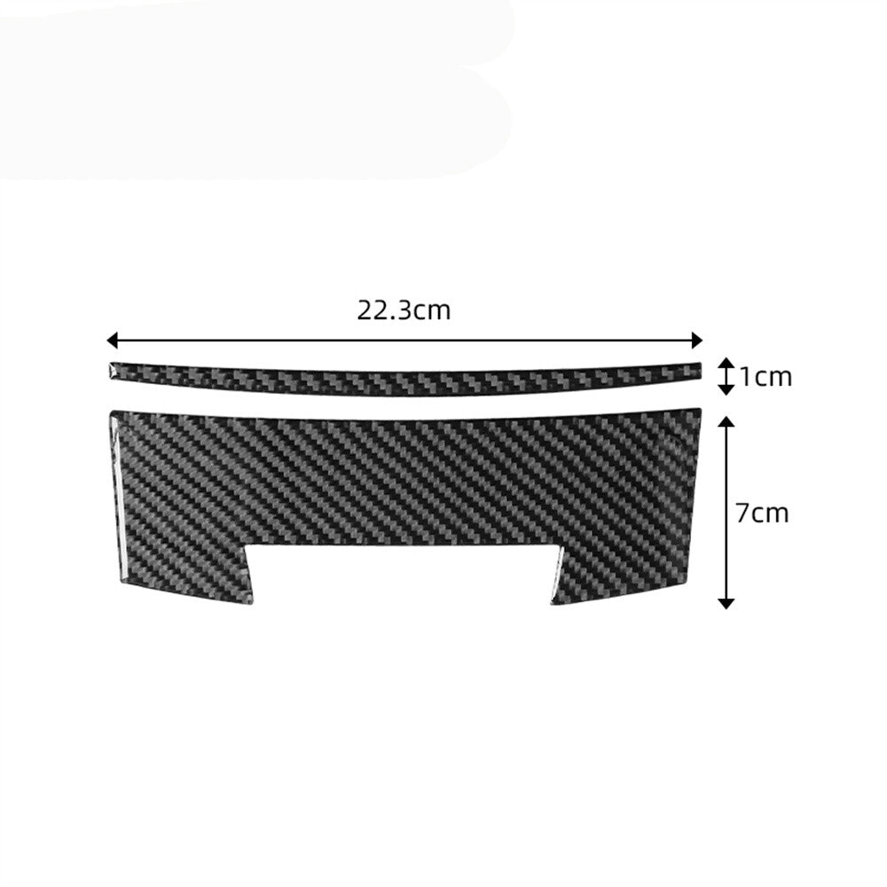 Carbon Fiber Driver Side Light Control Panel Cover Trim for Acura TL 2004-2008 v