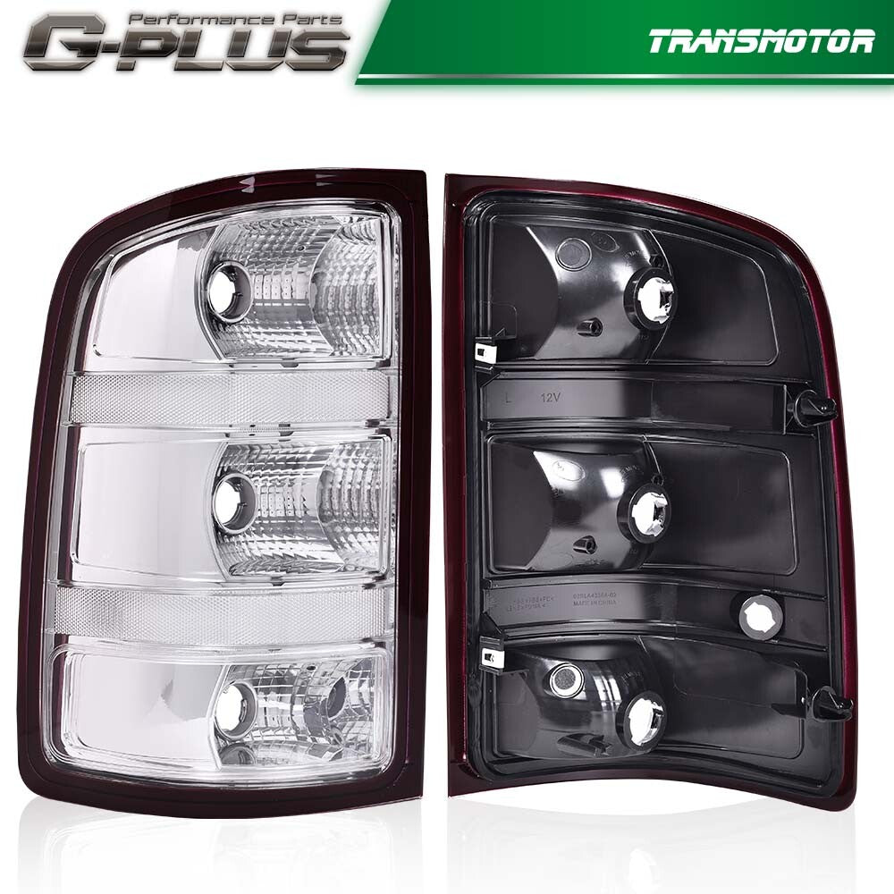 Rear Tail Light with Bulb Tail Light Brand New Fits 2007 - 2014 for Silverado Pickup - v
