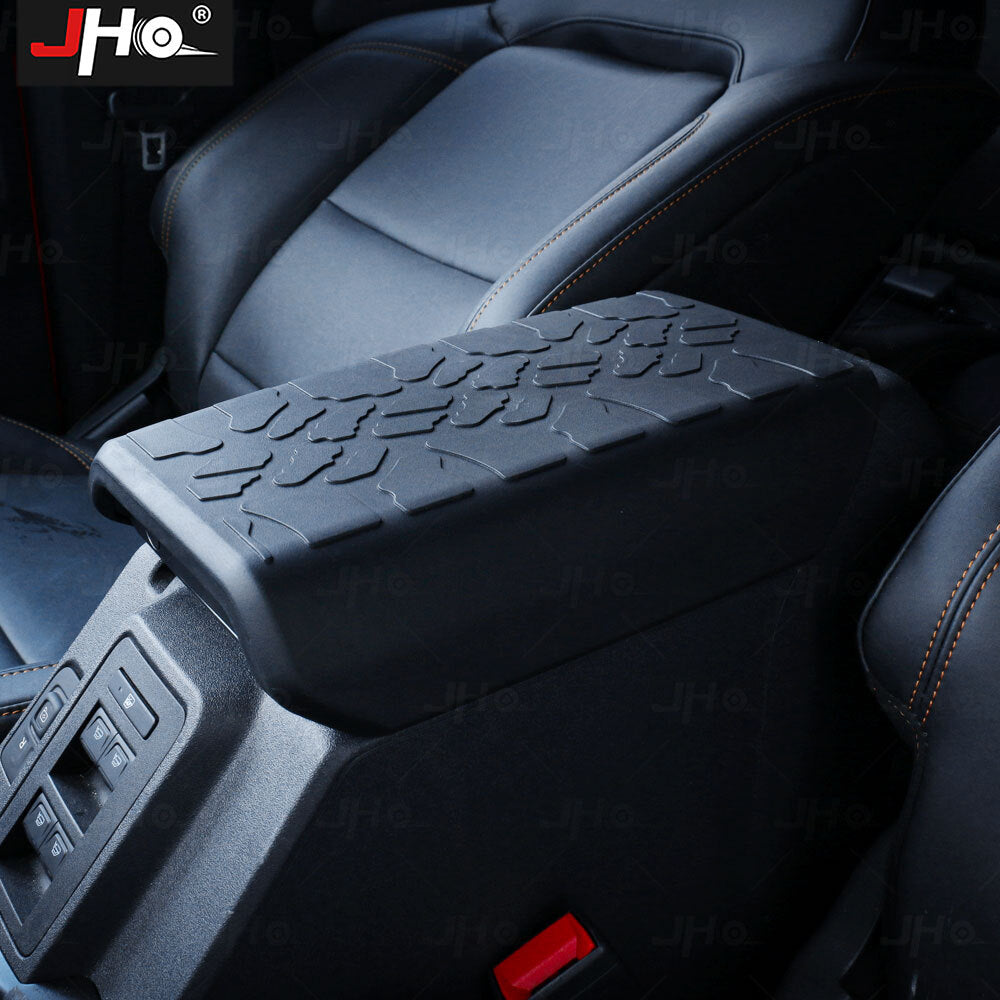 for Ford Bronco 2021-2024 Black Car Center Armrest Cushion Mat Pad Cover