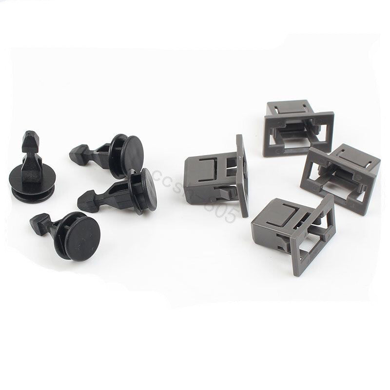 5 Sets Car Striker Engine Bulkhead Cover Retainer Clips for Honda for Acura