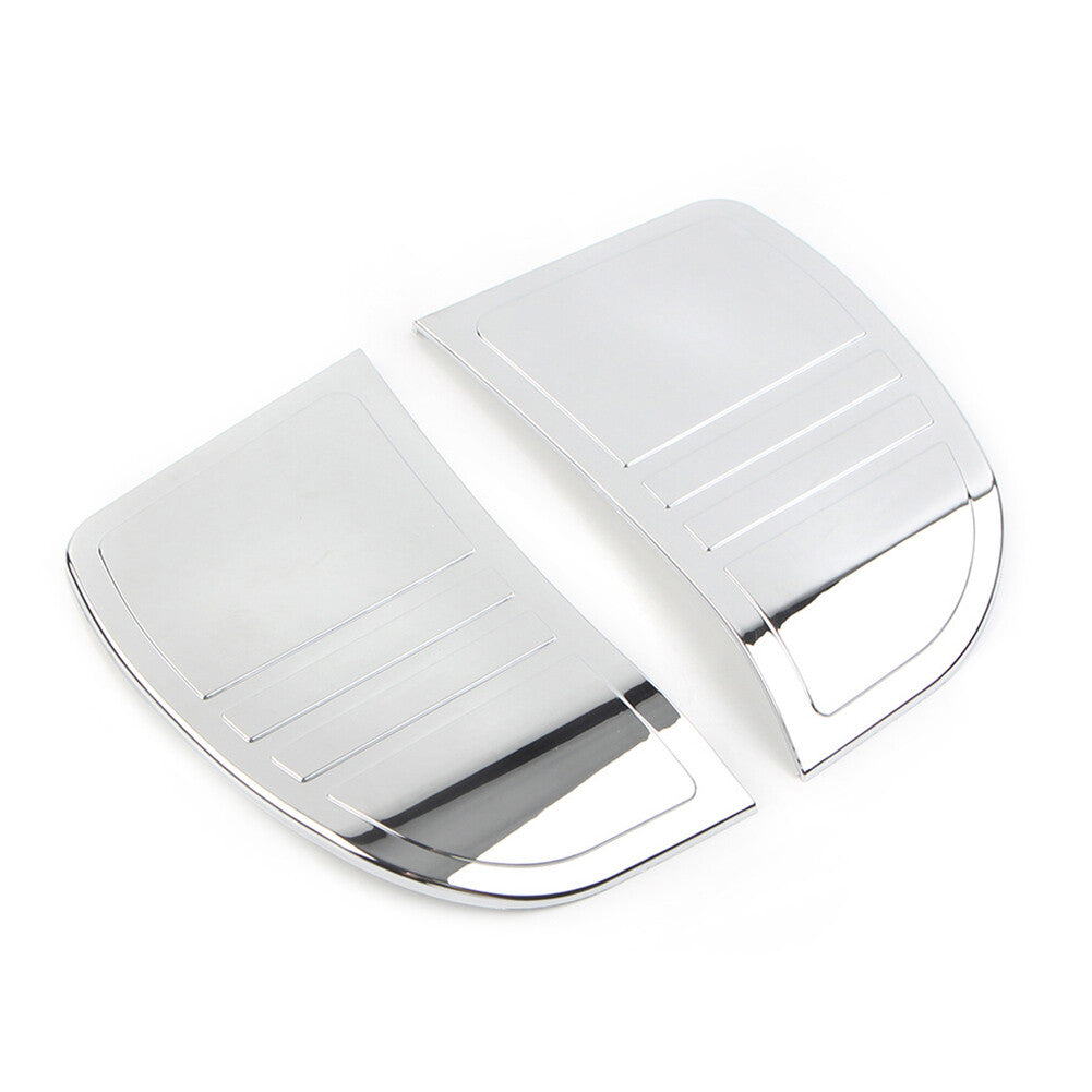 Tri Line Stereo Trim Cover for Harley Touring 14-22 Street Electra Glide Silver