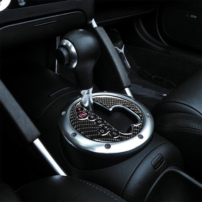 Real Carbon Fiber Car Gear Shift Panel Cover Trim Fit for Audi TT 8N 2001-2006