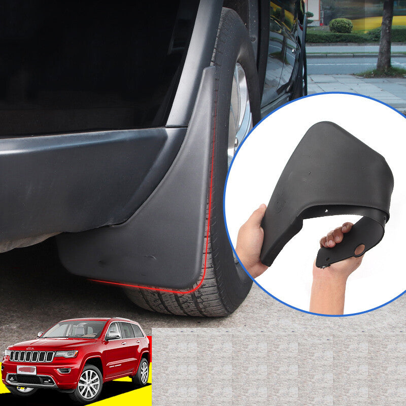 for Jeep Grand Cherokee 11-20 black Car Mud Flaps Splash Guards Fender Mudguards