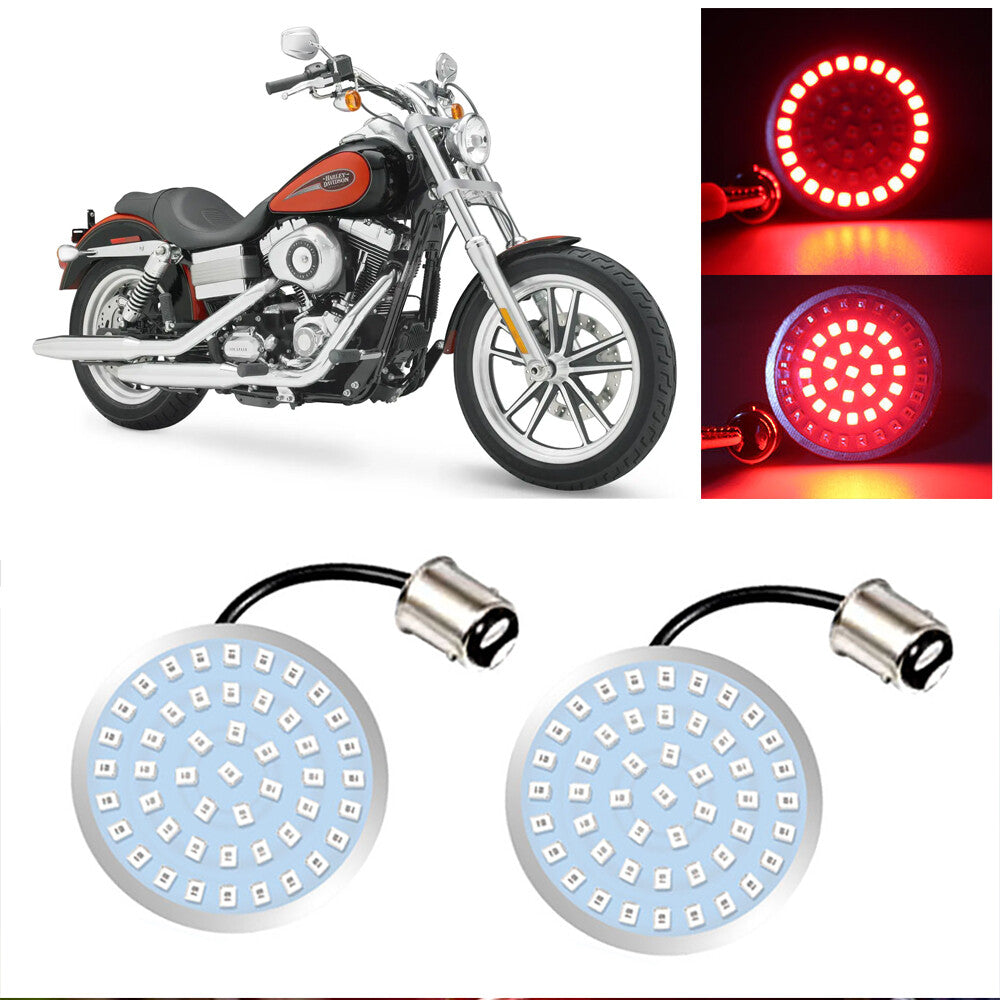 LED Turn Signal Lights Front Rear for Harley Davidson Touring Street 1156 1157