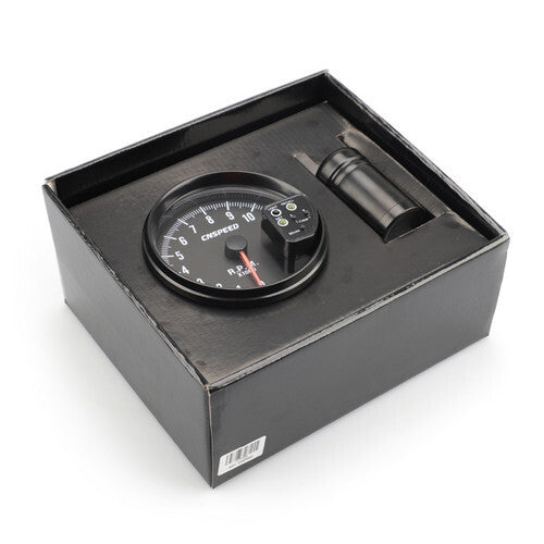 Universal 5-inch 7-color black 11K RPM+ shift lamp RPM tachometer LED specifications