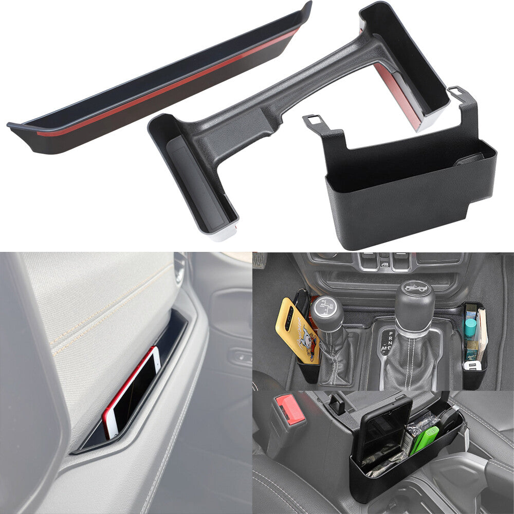 for Co -Pilot Gear Shift Console Storage for Jeep for Wrangler JL JT 2024+ Accessories