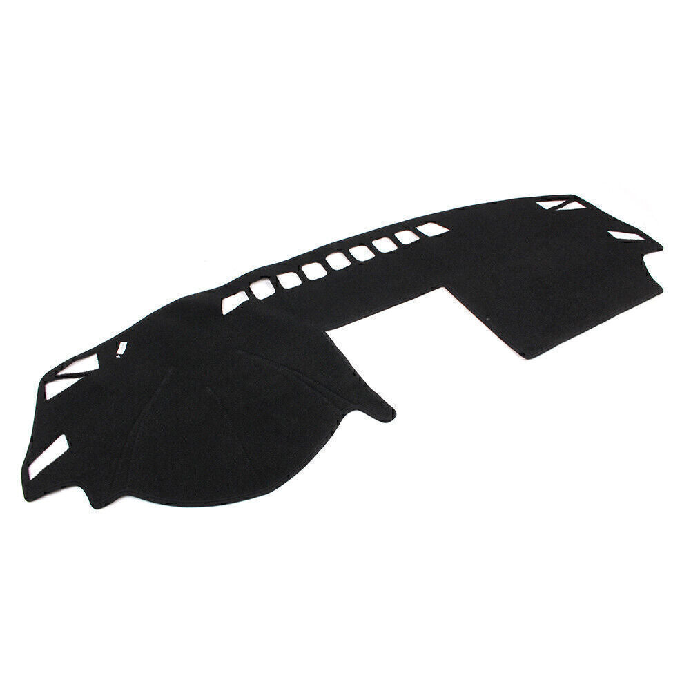 Black Dash Mat Dashboard Cover Dashmat for Nissan Rogue Qashqai 2006-2013 LHD