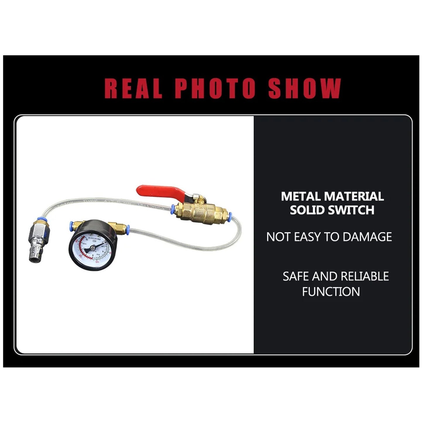 Air suspension leak detector, air suspension leak tool leak detector