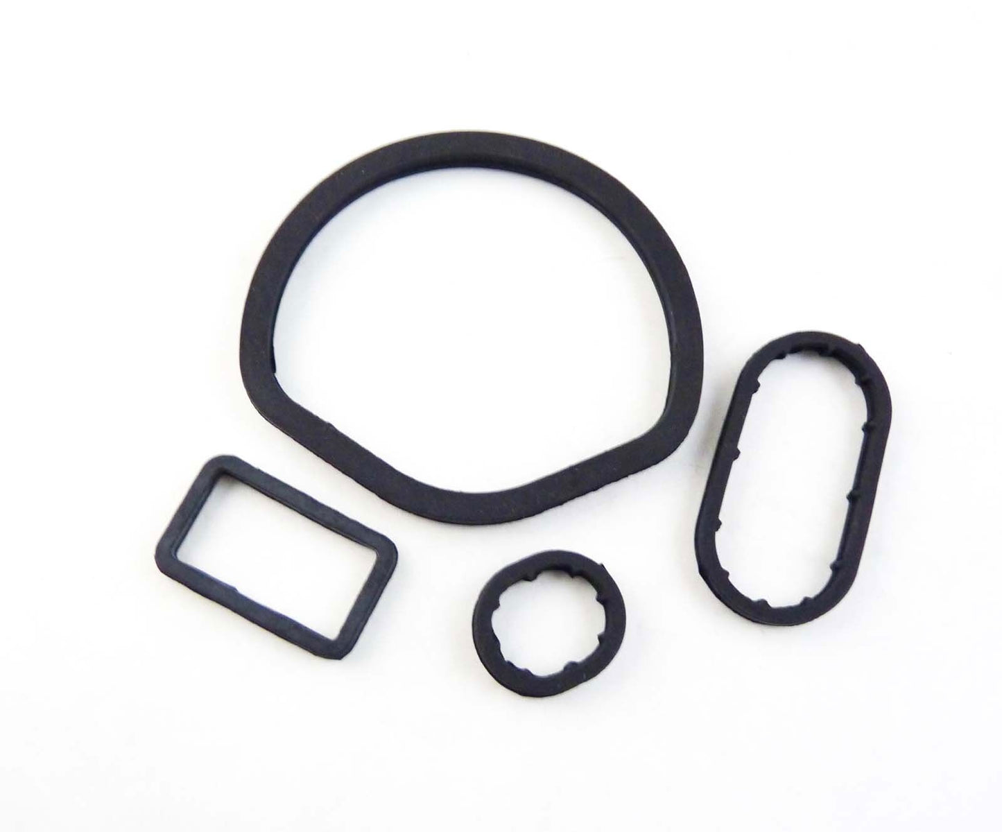 for Mercedes W208 W209 W210 W211 W220 Set of 4 Oil Filter Housing Seal Kit New