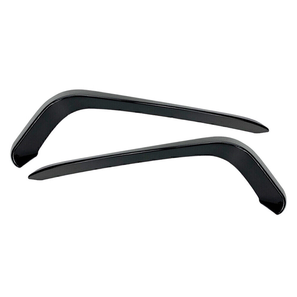 Front Fog Light Lamp Strip Trim for VW for Passat Variant B8 2017-2018 Glossy Black