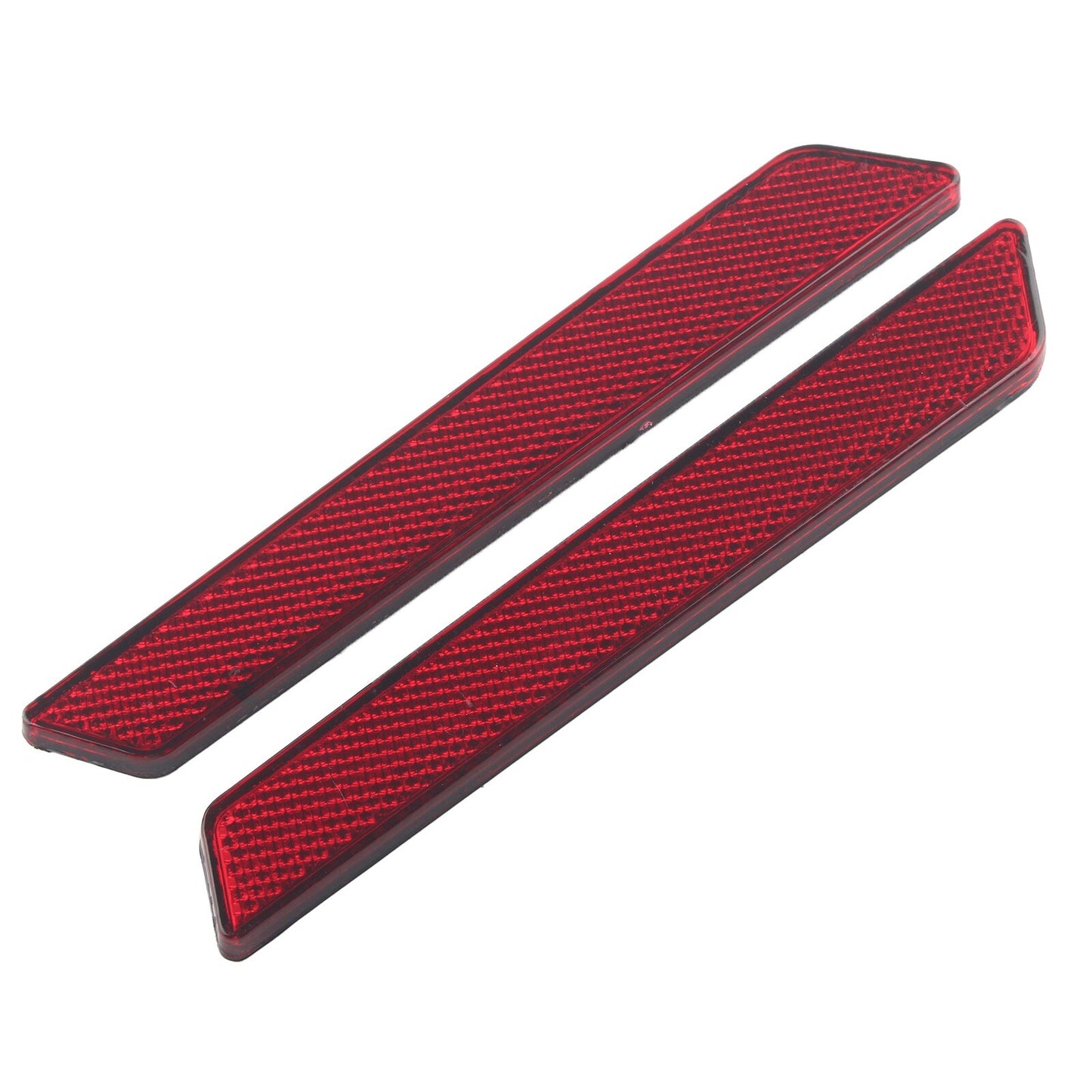 Saddlebag Latch Inserts Red Reflector for Harley Touring Electra Glide '14-'23 Q