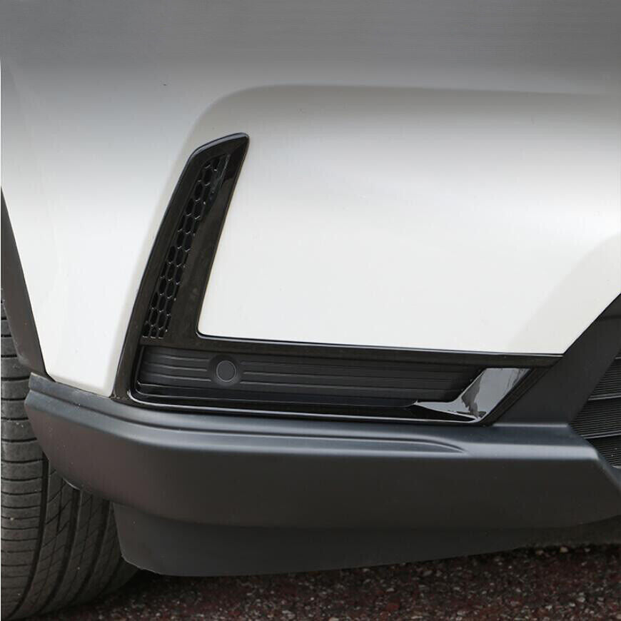 for Honda CR-V CRV 2023-2024 Glossy Black Front bumper Fog Light Lamp Cover Trim