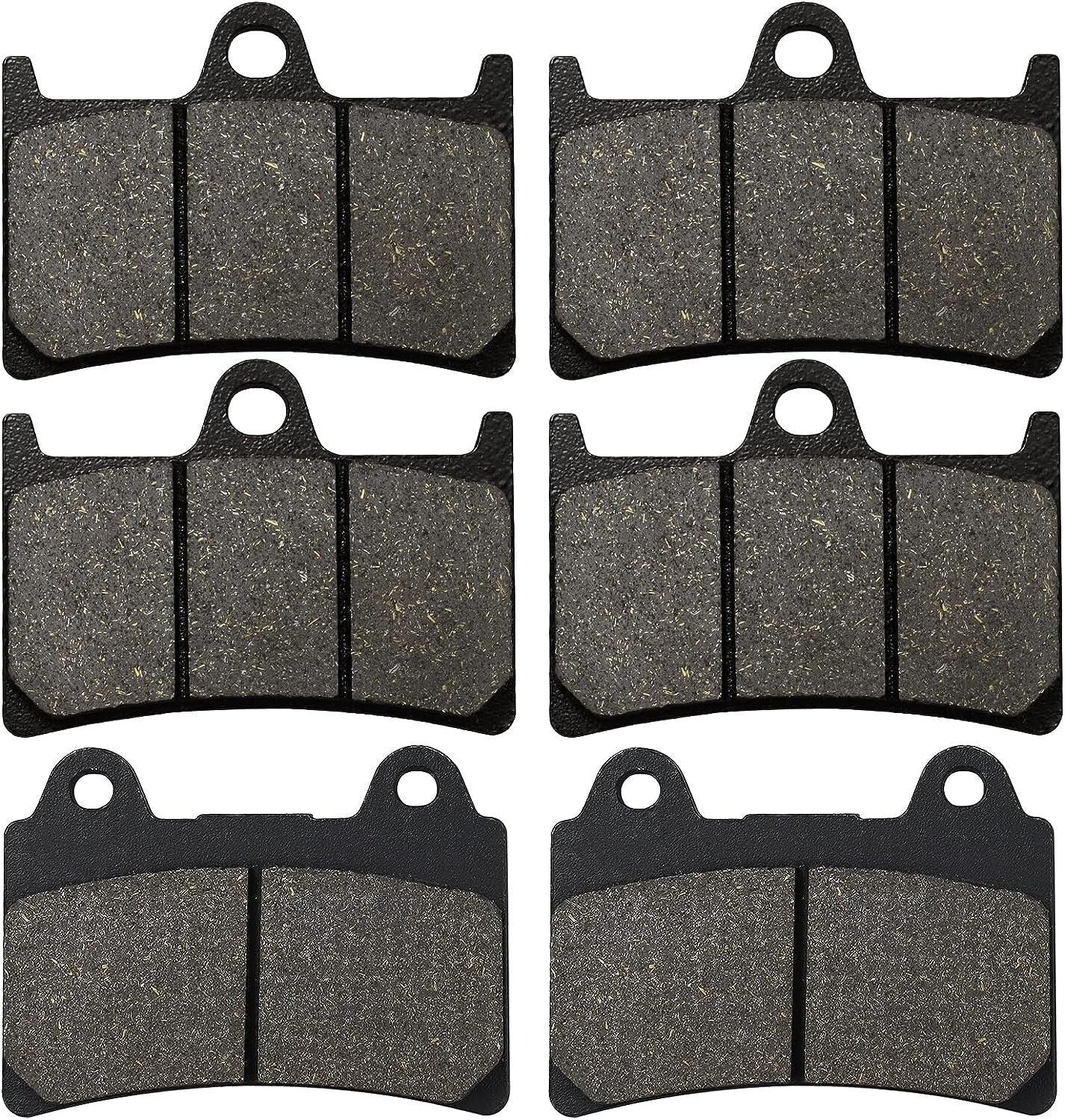 Front and Rear Brake Pads for YAMAHA Road Star Midnight Silverado 2004 -2007