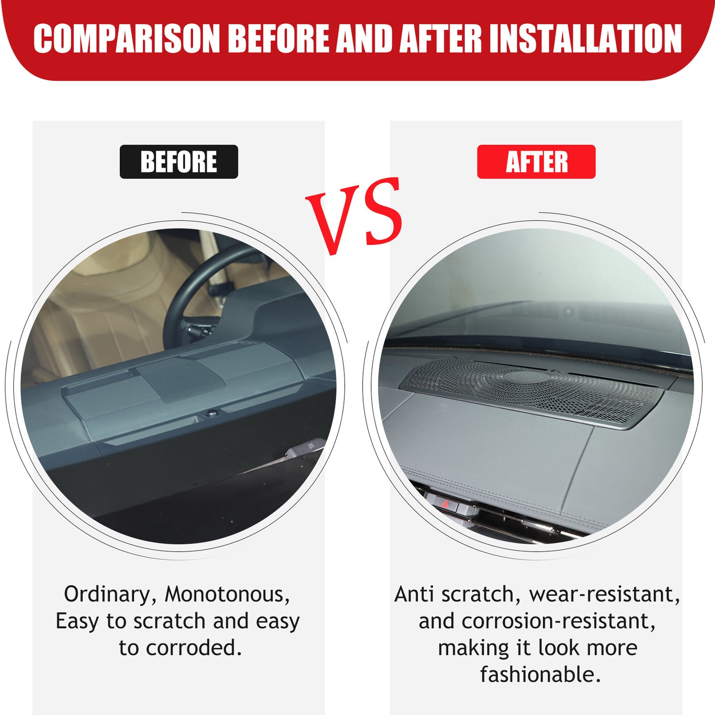 RED CARBON FIBER DOOR PANEL BUMP MAT Trim for Lotus EMIRA 2022-24- v