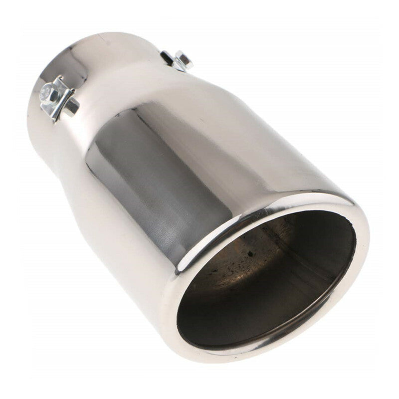 Car Modified Stainless Steel 76mm Exhaust Muffle Silencer Tail Pipe Tip Throat