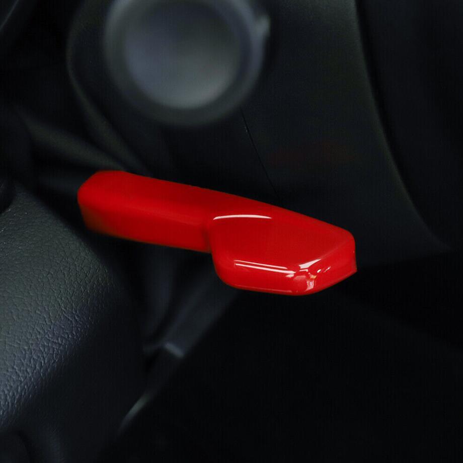 For 2019-2024 for Dodge for RAM 1500 ABS Red Steering Wheel Adjustment Switch Cover Trim v