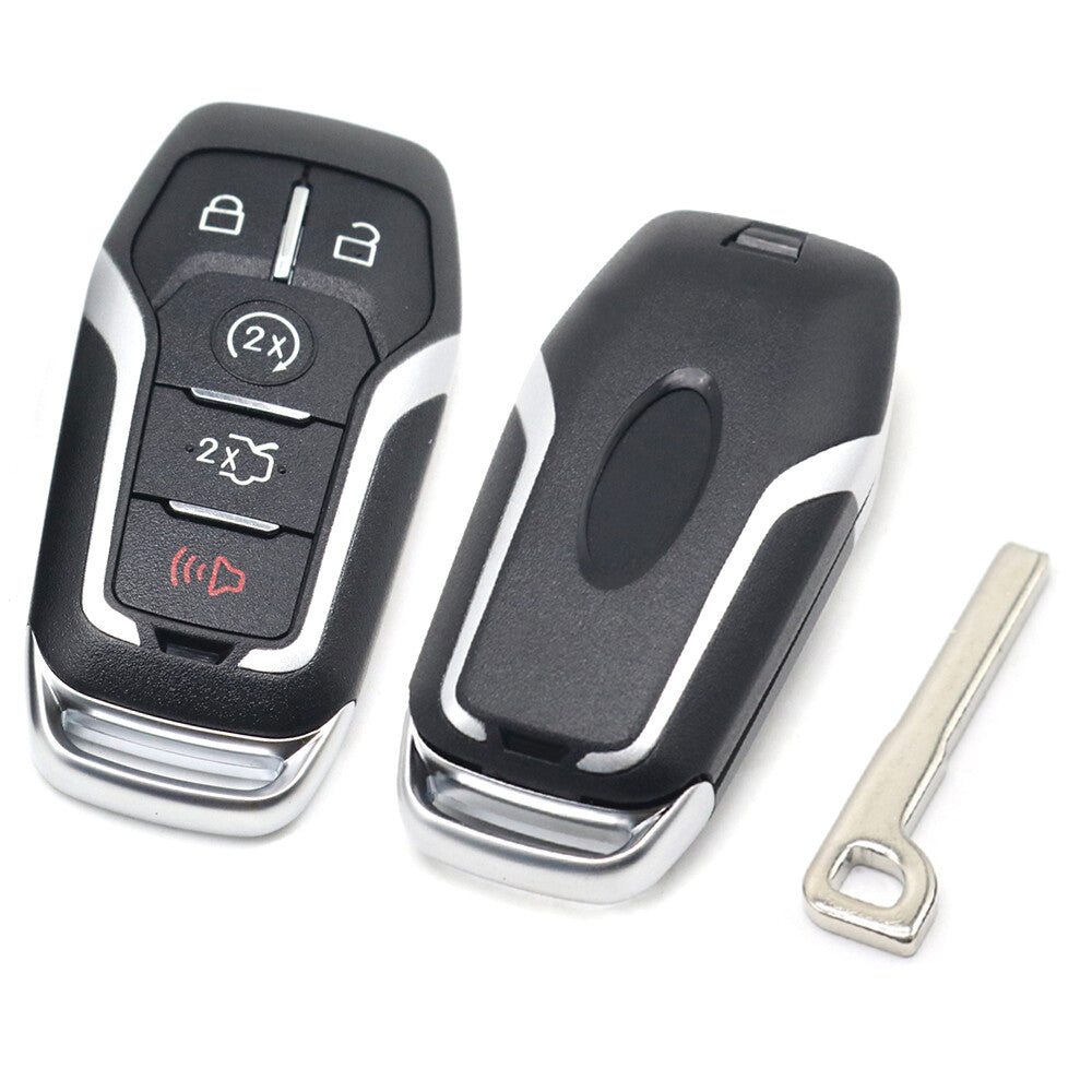 Remote Key Fob Uncut Shell Case for ford F-150 Explorer Edge Fusion 2015-2017 Q