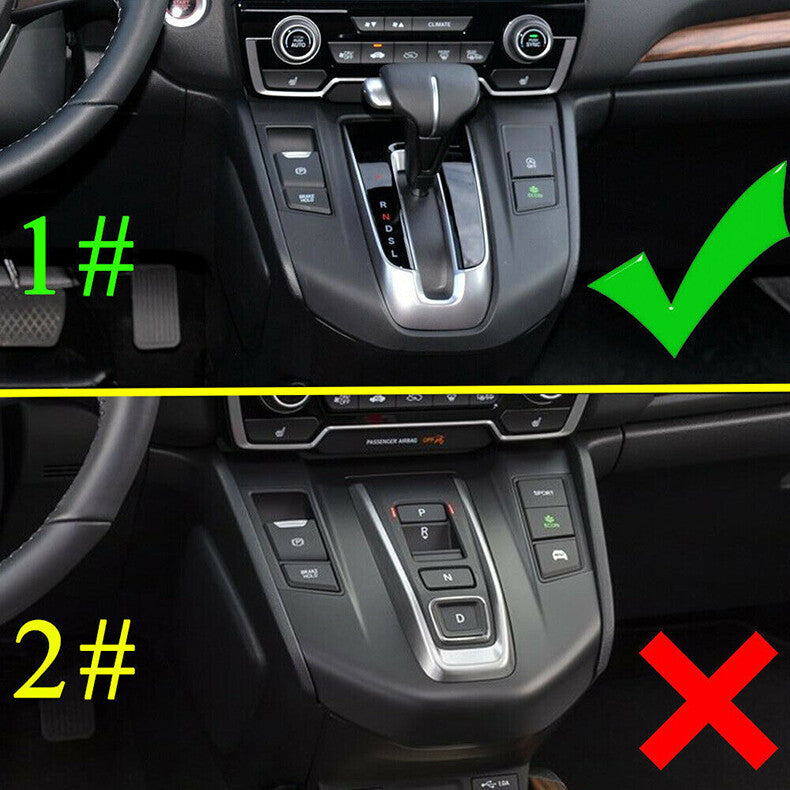 for Honda CR-V 2017-2022 Carbon Fiber Car Interior Decor Set Frame Trim Cover