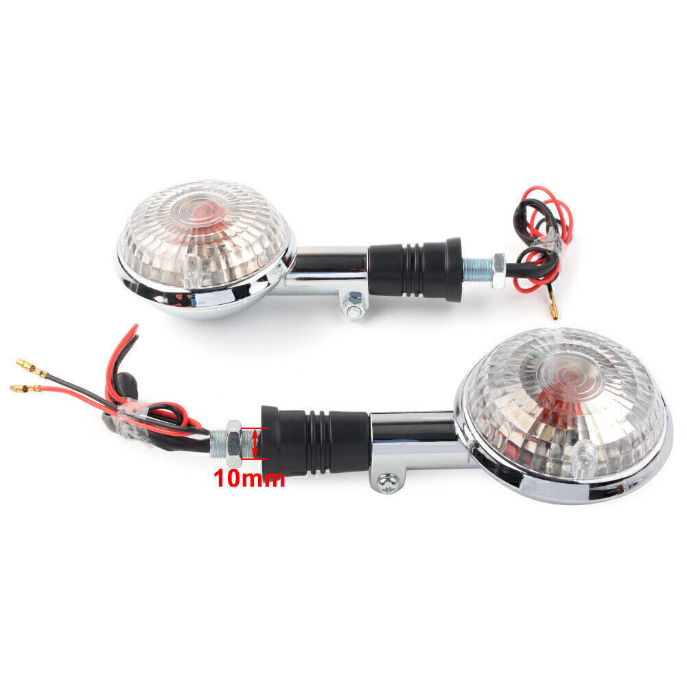 Turn Signal Indicator Light For Vstar XVS XV400 1300 650 1100 V-MAX 1200 White