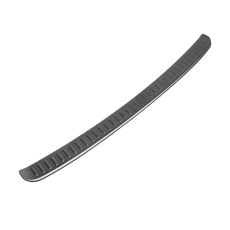 for Volvo S60 2020-2021 Black Titanium Outer Rear Bumper Protector Sill Cover