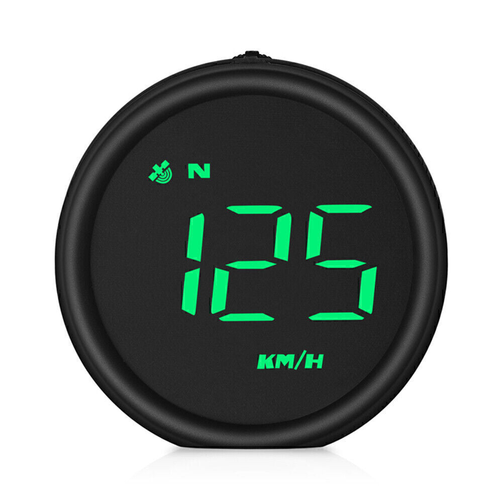 Car Digital Speedometer GPS Head Up Display MPH/KM Overspeed Tired Warning Alarm