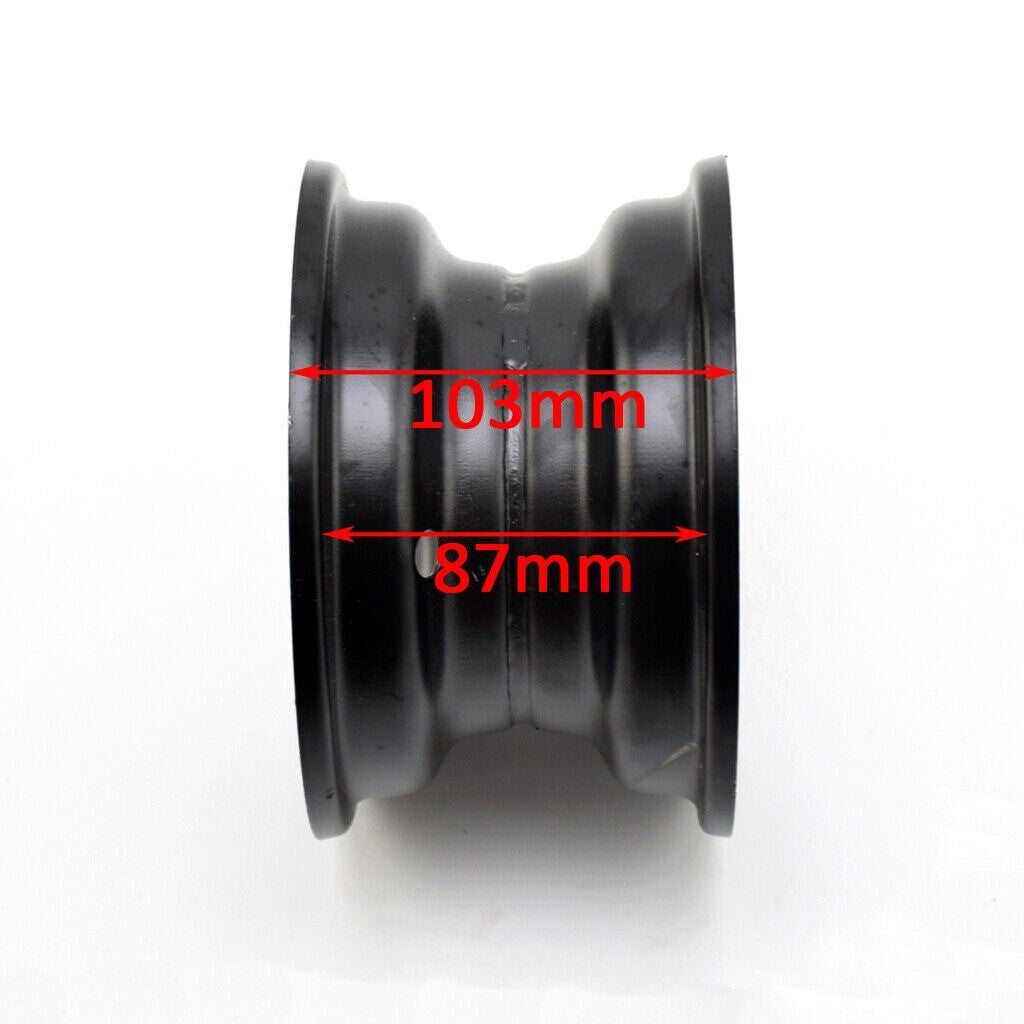3 hole Vacuum rims 6 inch wheel hub 145/70-6 tire 110-125cc Go-Kart lawn mower