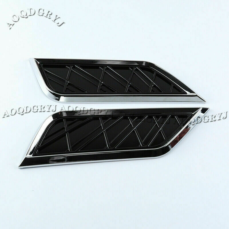 for LEXUS LX570 2016-21 Chrome Rear Bumper Exhaust Trim Cover Super Sport Style