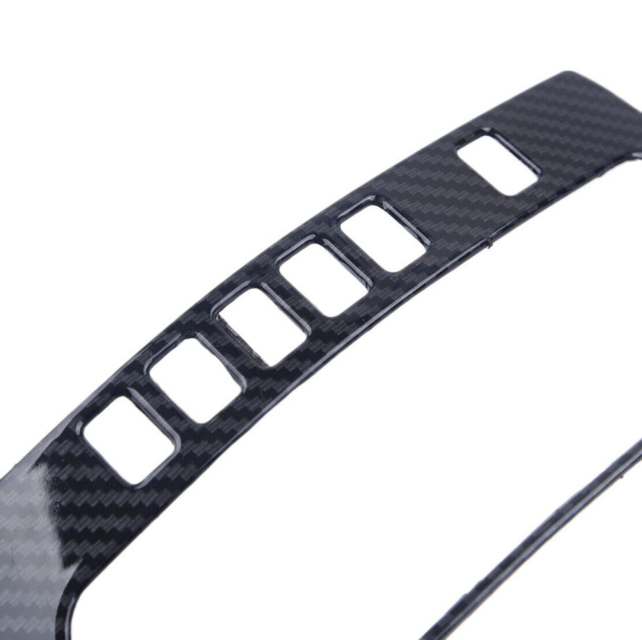 Carbon Fiber Car Gear Shift Box Panel Cover Trim for Honda for Civic 10th 2016-2020 v