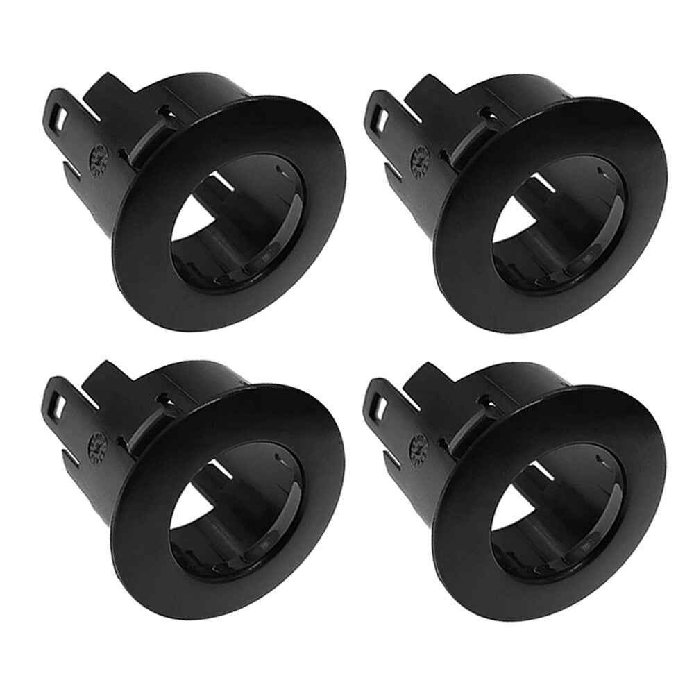 4Pcs Parking Sensor Retainer Bumper Holder Plastic Black Fits For RLX 2014-2016